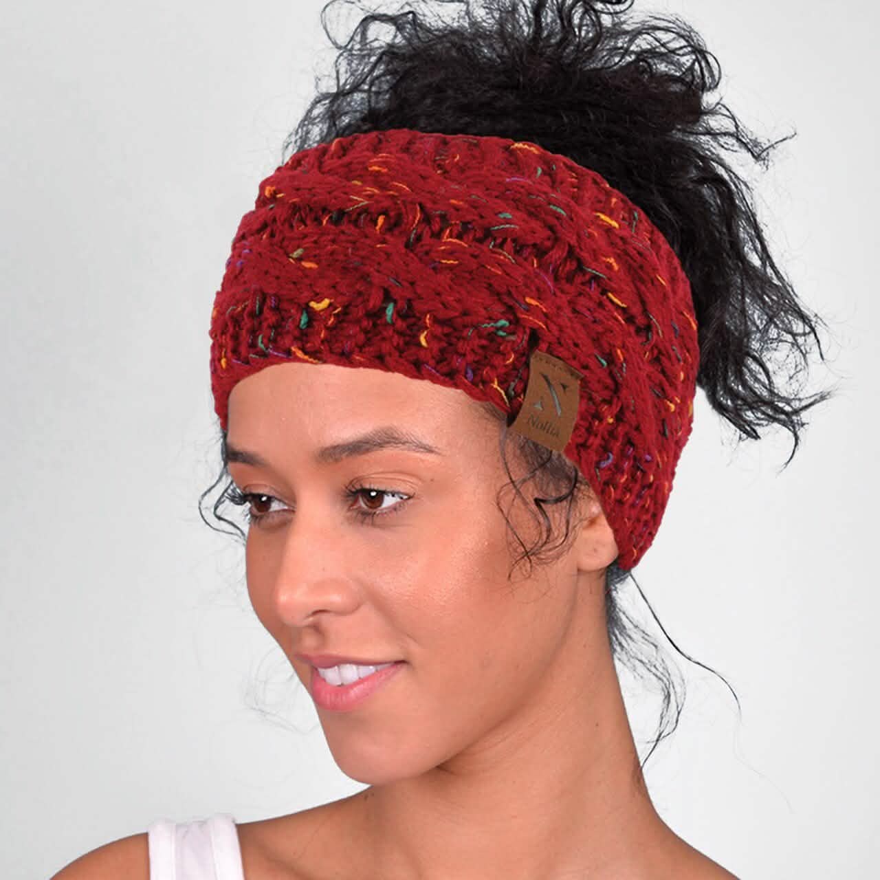 3-Pack: Assorted Colors Women's Knit Winter Headband Ear Warmer