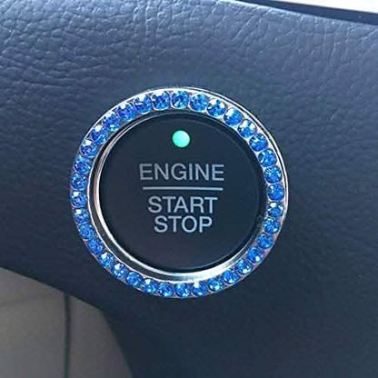 3-Pack: Bling Car Rhinestone Sticker