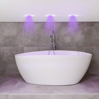 3-Pack: Bright Basics Color Changing Wireless LED Puck Lights w/ Remote Control