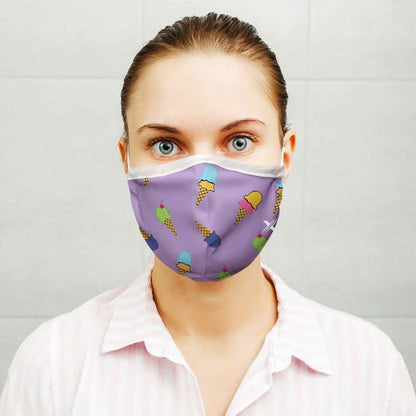 3-Pack: Fun and Expressive Double Layer Reusable Face Mask with Adjustable Loop
