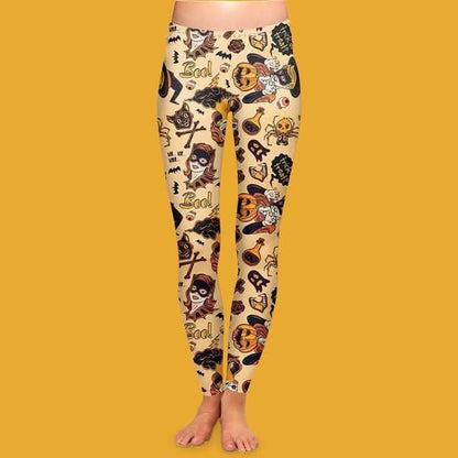 3-Pack: Halloween Special Premium Wicked Cool Women's Leggings