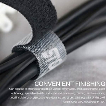 3-Pack: Hook and Loop Fastening Tape for Cable Ties