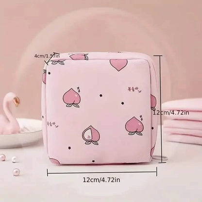 3-Pack: Large Capacity Sanitary Napkin Storage Bag
