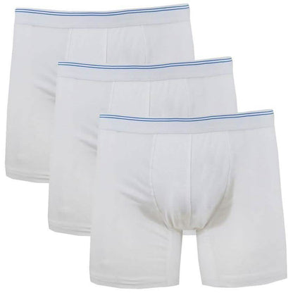 3-Pack: Men's Cotton Stretch Boxer Briefs
