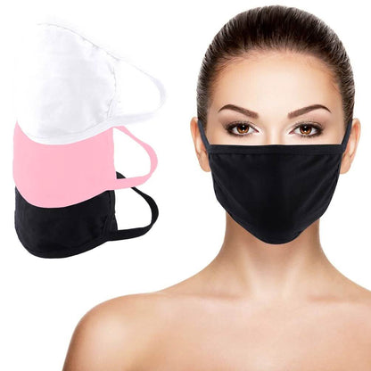 3-Pack: Washable And Reusable Non - Medical Face Protection Mask