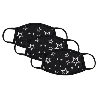 3-Pack: Washable Reusable Non-Medical Fabric Face Masks