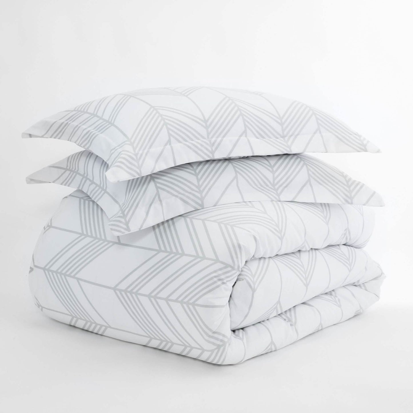 3-Piece: Alps Chevron Patterned Duvet Cover Set