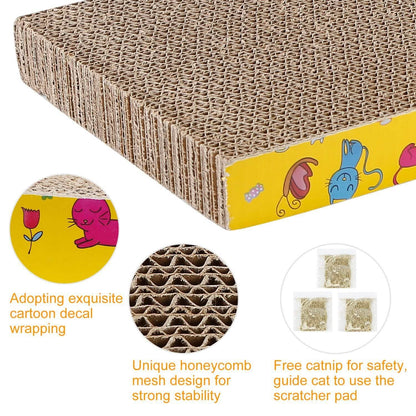 3-Piece: Cat Scratcher Pads