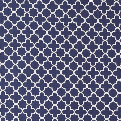 3-Piece: Quatrefoil Patterned Duvet Cover Set