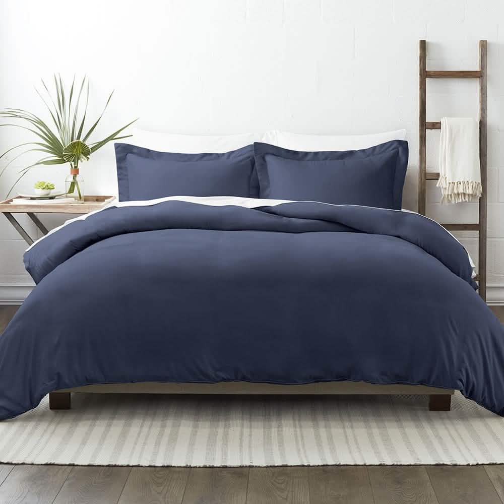 3-Piece: Solid Duvet Cover Set