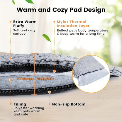 Winter Warming Pet Mattress – Non-Slip, Washable