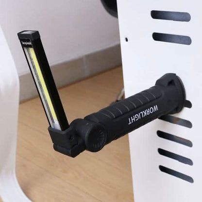 360° Rotation Inspection Lamp LED + COB Flexible Cordless Rechargeable Work Light