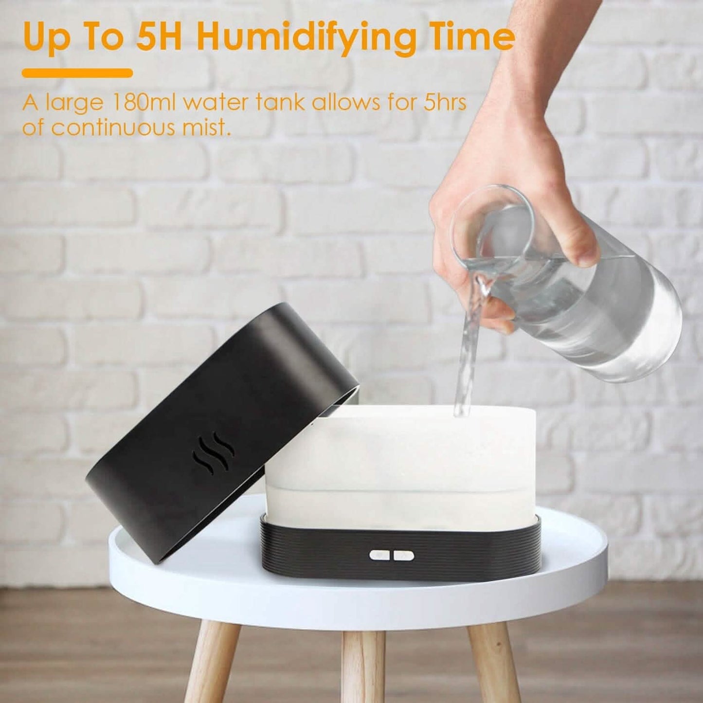 3D Flame Air Humidifier