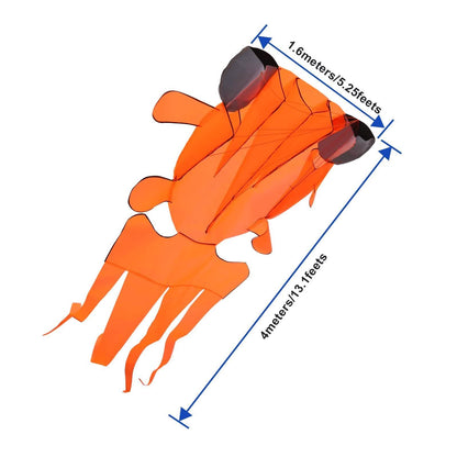 3D Kite Frameless Soft Giant and Parafoil