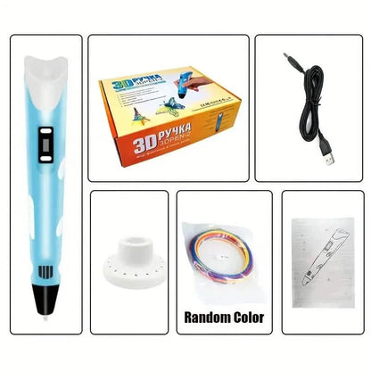 3D Printing Pen With Display - Includes 3D Pen