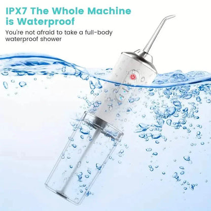 4-in-1 Cordless Water Flossers Oral Irrigator With DIY Mode 4 Jet Tips