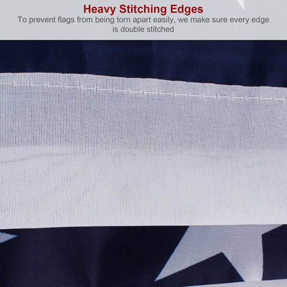 4-Pack: American US Flags
