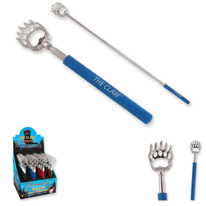4-Pack: Bear Claw Telescopic Back Scratcher Long Hand Instant Itch Relief Massager Soft