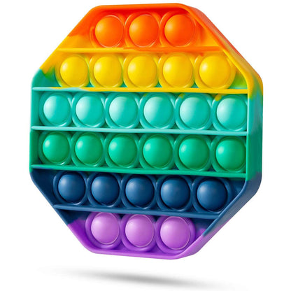 4-Pack: Bubble Popper Anti - Stress Fidget Toy