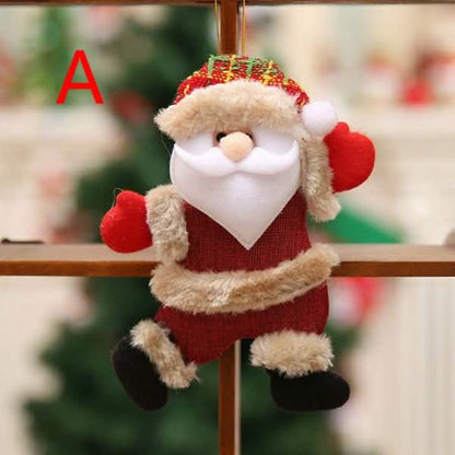 4-Pack: Christmas Doll Pendant Gifts