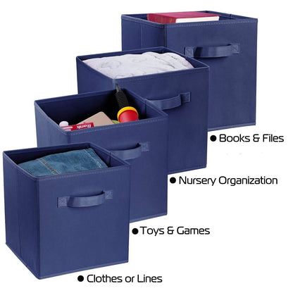 4-Pack: iMounTEK Foldable Storage Cube Bins