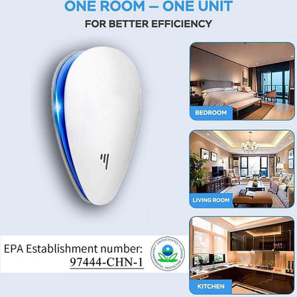 4-Pack: Pest Control Ultrasonic Repellent