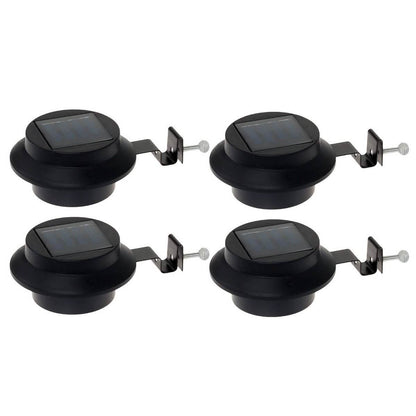 4-Pack: Solar-powered LED Outdoor Lights