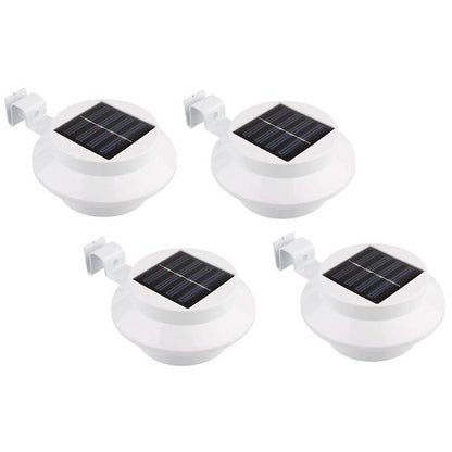 4-Pack: Solar-powered LED Outdoor Lights