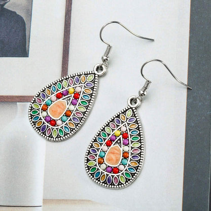 4-Pair: Bohemian Vintage Dangle Earrings