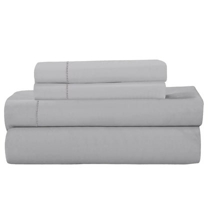 4-Piece: Brushed Cotton Percale Sheet Set