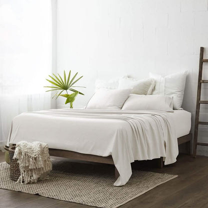 4-Piece: Checkered Embossed Sheet Set