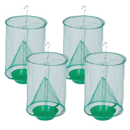 4-Piece: Ranch Fly Trap with Bait Set