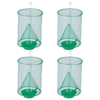 4-Piece: Ranch Fly Trap with Bait Set