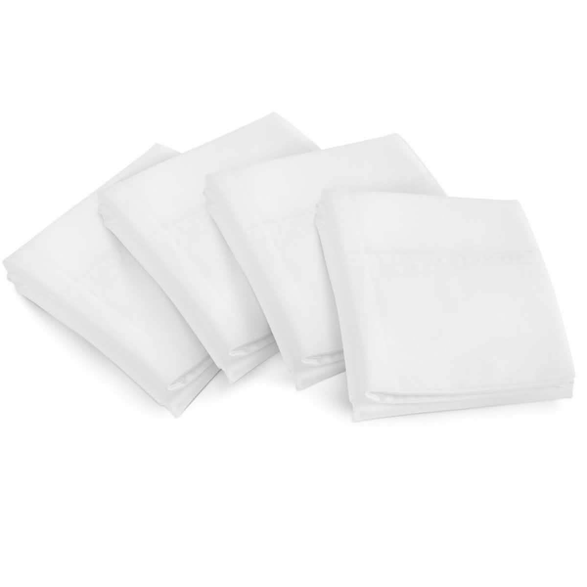 4-Piece Set: Bamboo Premium Ultra Soft Pillow Case - Assorted Sizes