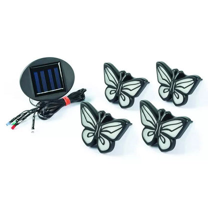4-Piece Set: Solar Path Lights