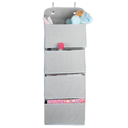 4-Pockets Wall Mount Closet Storage Organizer