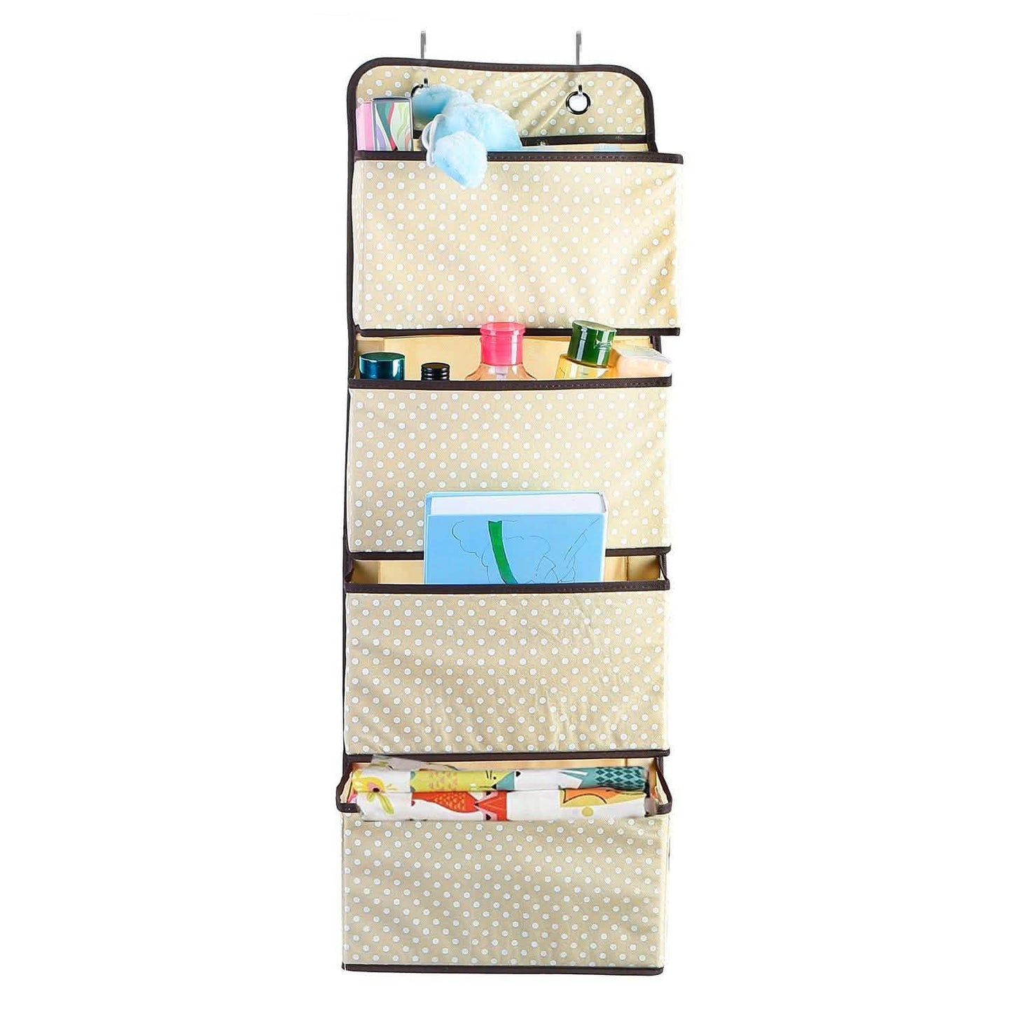 4-Pockets Wall Mount Closet Storage Organizer