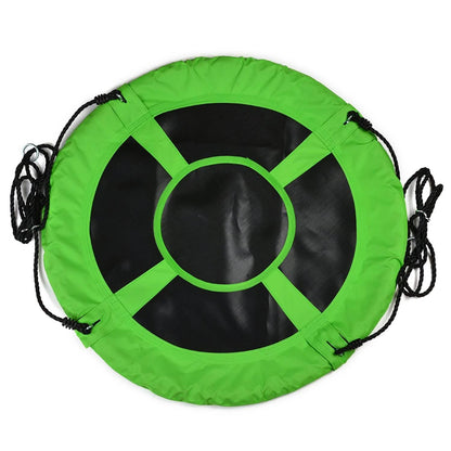 40" Flying Saucer Tree Swing Chair Kids Round Hanging Rope Seat