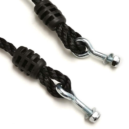40 in Outdoor Tree Swing Hanging Rope Tire Saucer Seat Yard Mat