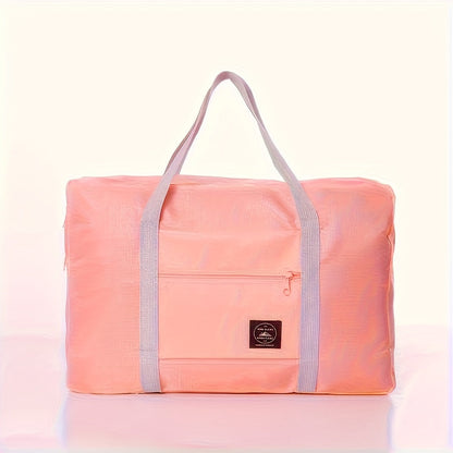 Large Foldable Travel Duffel Bag – Nylon, Gym & Weekend