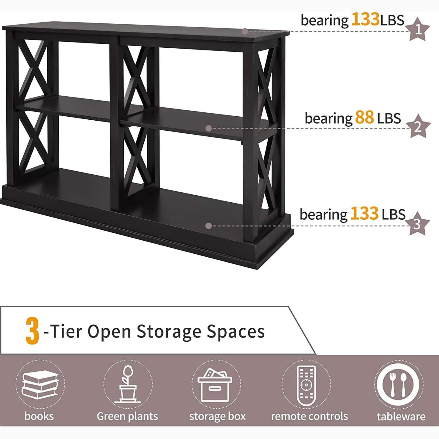 46.5" Entry Console Table