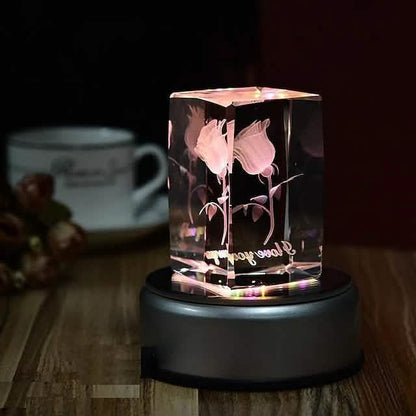 4 LEDs Illuminated Base Lamp
