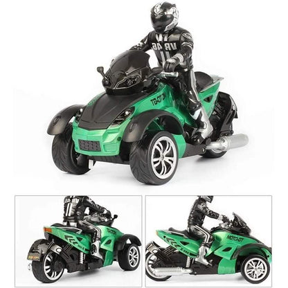 4WD Off-Road 3-Wheel Drifting Stunt RC Motorcycle