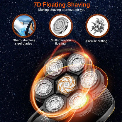 5-in-1 Rechargeable Cordless Trimmer Shaver Kit