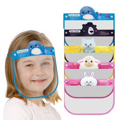 5-Pack: Kids Face Shield
