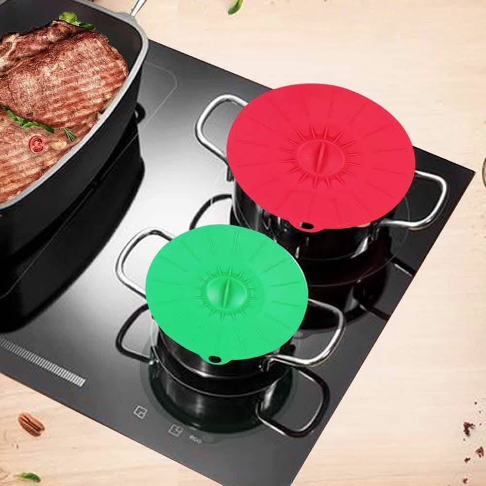 5-Pack: Silicone Food Lids Set