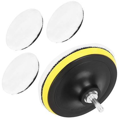 5-Piece: 6" Buffing Polishing Pads