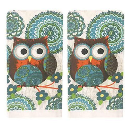 5-Piece: Assorted Kitchen Set: Towels, Potholder, Mitt