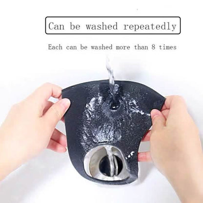 50-Pack: Reusable Double Layer Dustproof Sponge Mouth Mask