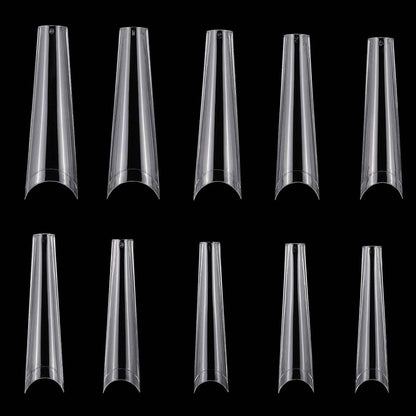 500-Piece: Long False Finger Nails